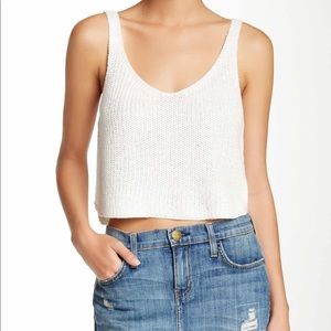 American Apparel • Iridescent Threaded Crop Top